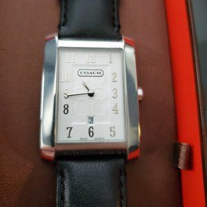 Coach - Watch with White Face